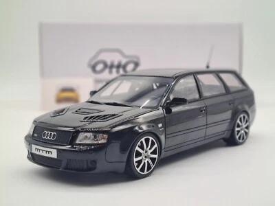 Audi RS6 Clubsport MTM 2004 Black 1:18 Otto Ottomobile OT992 • NEU & OVP