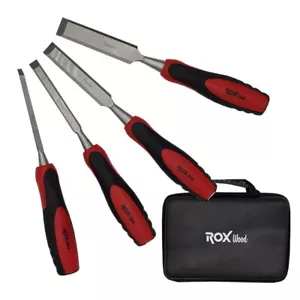 Rox Holz Meißel im speziellen Design Eva Tasche (4-teiliges Set) - Bild 1 von 5