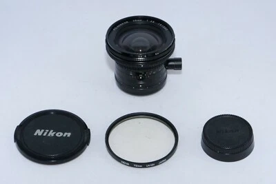 Nikon PC-Nikkor 28mm f3.5 Perspective Control SHIFT Wide Angle Lens. UV Filter - Image 1 of 4