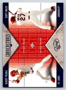 2005 Leaf Cornerstones #1 A.Pujols/S.Rolen