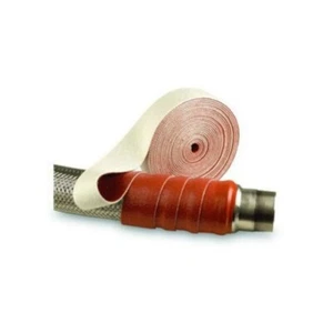 Cinta de fuego térmica Pyrotape® tamaño 125 mm - cinta de fibra de vidrio recubierta de silicona PGT.3/RO - Imagen 1 de 2
