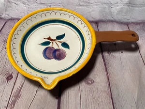 Stangl Pottery Vintage Skillet 9,5 pollici lunga frutta 7" manico largo servizio ciotola - Foto 1 di 9