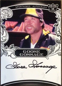 2020 Sport Kings Volume 2 Goose Gossage Autographs A46 San Diego Padres - Picture 1 of 3