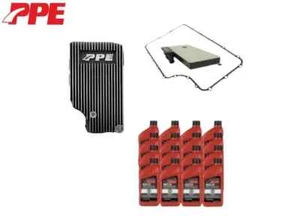 PPE 10R140 Transmission Service Kit & Brushed Deep Pan For 20+ Ford F-250/F-350 - Picture 1 of 6