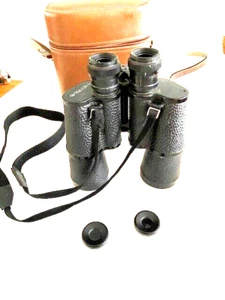 Binoculars Marine Black BPC 7x50 ZOMZ Prismatic Strap Original package USSR - Picture 1 of 6