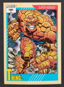 Thing 1991 Superheroes Marvel Impel Card #3 (NM) - Picture 1 of 2