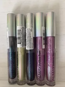 Lot of 5 Almay Goddess Gloss Rainbow Ethereal High Shine Lip Gloss Sealed 800 - Picture 1 of 2