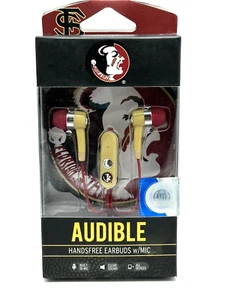 Mizco Sports Audible Handsfree Earbuds w/Mic University of Florida Gators 2013 - Picture 1 of 2