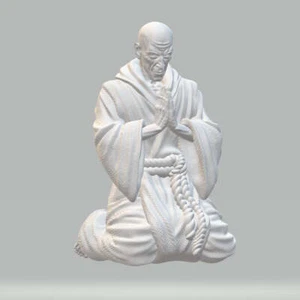 Willowbrook - WB1017 - Male Monk - 28mm - Resin - w/o Base - Picture 1 of 1