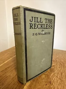 Jill The Reckless by P G Wodehouse UK Popular Edition HB - Vintage - Imagen 1 de 10
