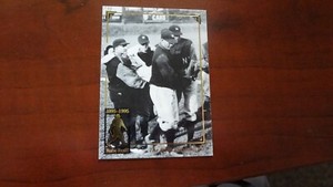 1995 MEGACARDS BABE RUTH BAS # 16 BASEBALL CARD