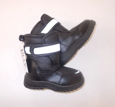 Lilly Of New York Toddler Size 8 Black And Gray Waterproof Snow Boots - Image 1 of 4