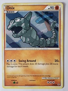 Onix 57/95 LP - Unleashed Pokemon Card - Masakazu Fukuda Art - Picture 1 of 2