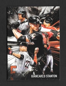 2017 Topps Series 1 GIANCARLO STANTON 5 Tool - MIAMI MARLINS - #5T-11 - Picture 1 of 1