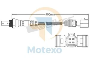 Walker 250-54095 Sonda Lambda O2 Sensor 4-Wire Afr - Imagen 1 de 1