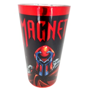 Bicchiere da bere tazza in vetro cromato Magneto Marvel X-Men - Foto 1 di 4