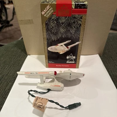 Hallmark Keepsake 1991 Star Trek Starship Enterprise 25th Anniversary Ornament