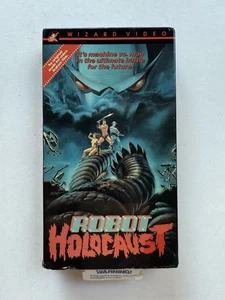 Robot Holocaust (VHS, 1986) Pre-owned Wizard Video Horror Sci-Fi Vintage Media - Picture 1 of 3