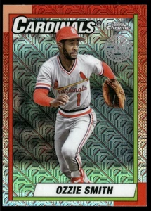 2025 Topps Update Ozzie Smith 1990 Topps Baseball Chrome Silver Pack #U90C-76 - Picture 1 of 2