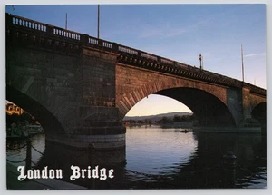 London Bridge Lake Havasu City Arizona Jerry Sieve Chrome Continental Postcard - Picture 1 of 2