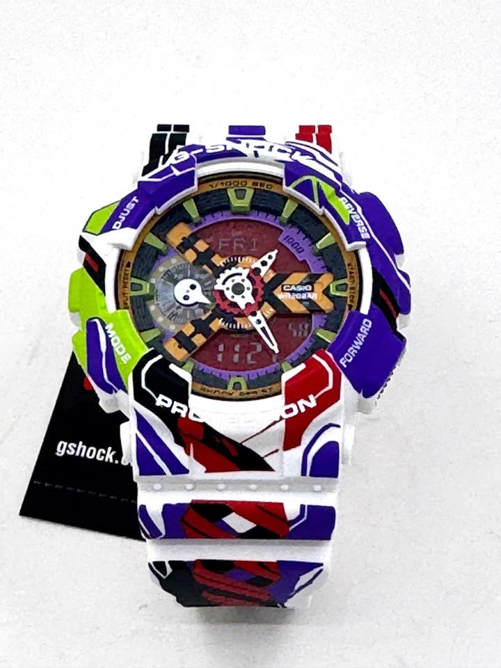 G-Shock x Neon Genesis Evangelion 30th Anniversary GA-110EVA30-7A