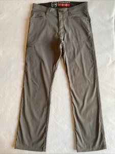Wrangler ATG All Terrain Gear Pantalone Uomo Taglia 34x30 Dritto Verde Oliva - Foto 1 di 12