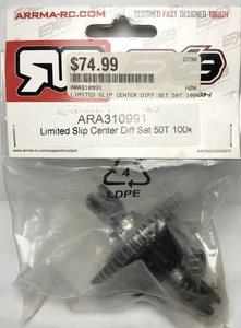 ARRMA EXB Limited Slip Center Diff Set 50T 100K #ARA310991 Neu in Verpackung - Bild 1 von 1