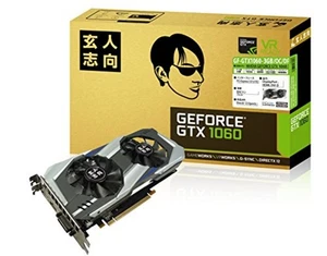 Professional-oriented video card GEFORCE GTX 1060 equipped with GF F/S w/Track# - Picture 1 of 4