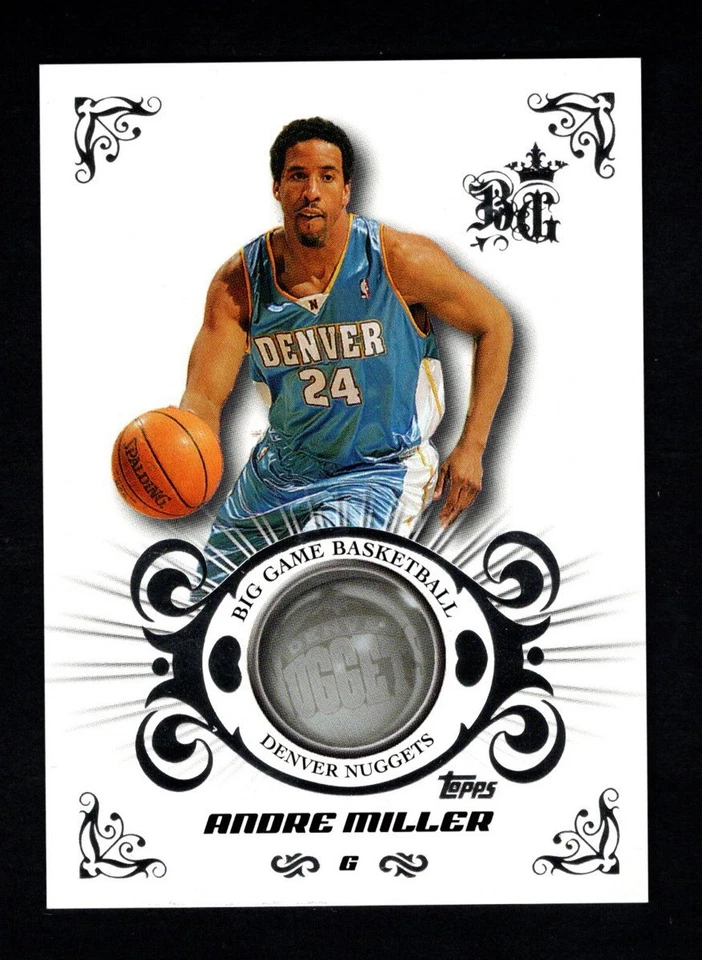 2006-07 Topps Big Game #30 Andre Miller Denver Nuggets /269 - Image 1 of 2