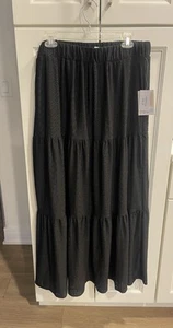 Lularoe XL , Black Maxi Tiered Summer Dress - Picture 1 of 3
