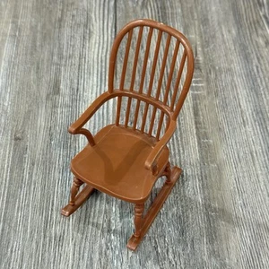 Brown Rocking Chair 4.75” New-Ray Marvel Legends 6” Scale Display Diorama Part - Bild 1 von 6