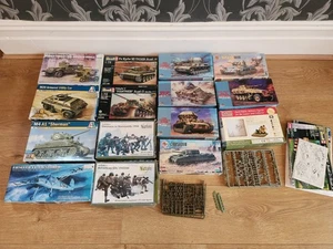 Gran Paquete De Ejército Militar Airfix Italeri Revell Hasegawa Modelo Kit Coche Tanque  - Imagen 1 de 23
