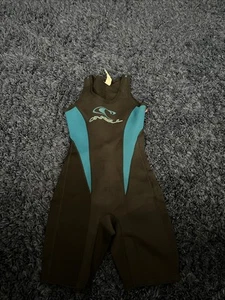 Traje de neopreno O’Neill para mujer talla 8 cuello manga corta surf - Imagen 1 de 7