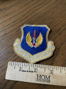 USAF US Air Forces in Europe Patch ungenäht Vintage montiert Karton nie genäht - Bild 1 von 2