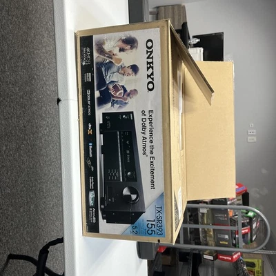 Onkyo TX-SR393 5.2 Channel A/V Receiver - Black - Image 1 of 3