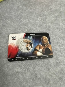 WWE Rikishi 32mm versilbert Sammlerstück Gedenkmünze Erstausgabe Neu - Bild 1 von 7
