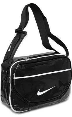 Nike “MUESTRA” Inédito Todo el Día PU Hombro Medio BA4859 001 Negro/Blanco RARO Foto 1 de 4