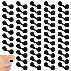50 Pièces Filtres Nez pour Spray Bronzage, Bouchons Jetables Fournitures pour Spray T - Photo 1/12