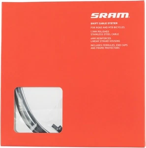 SRAM Stainless Steel Shift Cable and Housing Kit - Road/MTB, 4mm, Reinforced - Picture 1 of 2