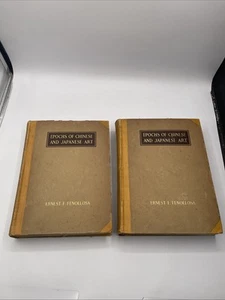 Epochs Of Chinese And Japanese Art By Ernest Fenopllosa / 1913 HC 2 Volumes - Picture 1 of 12
