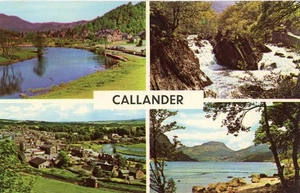 Callander, Schottland, Landschaften, verschickt, sehr guter Zustand -- Postkarte - Bild 1 von 2