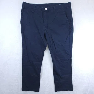 Bonobos Tailored Chino Pants Preppy Casual Mens Size 38x34 Navy Blue - Picture 1 of 10