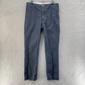 Visvim Social Sculpt Hose Herren 1 marineblau Schnalle hinten Cinch Japan hergestellt 2001 - Bild 1 von 14