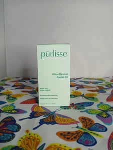 Purlisse GLOW REVIVAL GESICHTSÖL Algenöl Veilchenblattöl/30 ml VOLLE GRÖSSE 49 $ - Bild 1 von 4