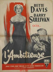 L'AMBITIEUSE -B.DAVIS-B.SULLIVAN- C.BERHARDT -1950 -RKO - Imagen 1 de 1