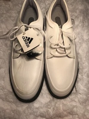 Adidas Women's Sz 9 Golf Shoes Allura White Leather Nwt - Imagem 1 de 4