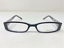 Capri Optics Eyeglasses Frame SOFIA Black 50-20-135 Black Crystal Full Rim VI88