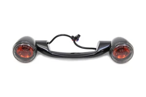 HARLEY Black Revox Turn Signal Bar with Lamps fits 2000-2017 FLST,  1999-UP FLT, - Picture 1 of 4