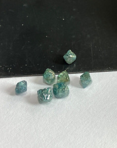 6.0 CT Natural Rough Diamond Blue Crystal Raw Diamond Uncut Diamond For Jewelry