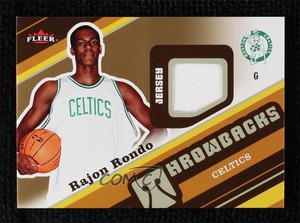 2006-07 Fleer Throwbacks Rajon Rondo #T-RR Rookie RC